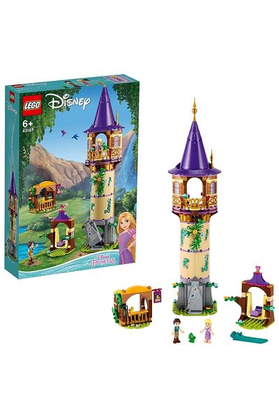 LEGO ® | Disney Princess™ Rapunzel's Tower 43187 - Creative Toy Building Set (369 Pieces)