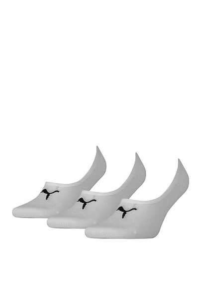 Puma Unisex Füßlinge, 3er Pack - Footie, einfarbig
