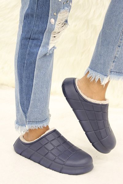 solariz Women's Winter Slippers - Waterproof and Furry Home Office Hospital Doctor Nurse Cook