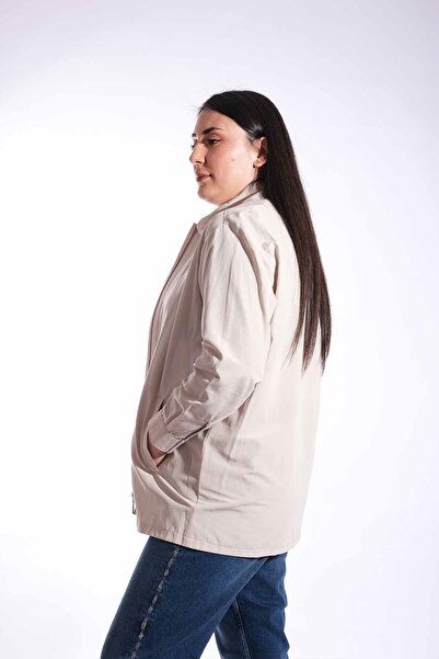 Blues Outlet Kadın Mevsimlik Mont-krem