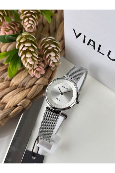 Vialux Elegant Thin Model Women's Wristwatch - 3 ATM Waterproof