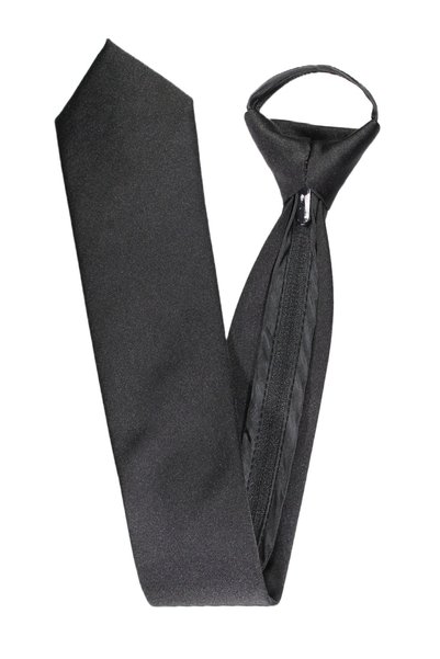 PROKRAVAT Men's Black Zippered Tie