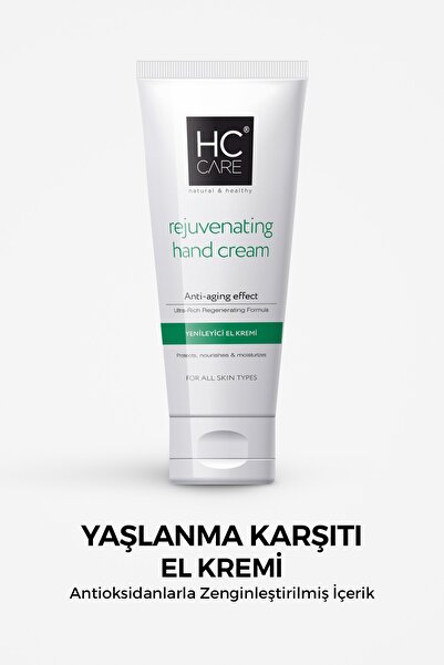 HC Care Yenileyici Ve Gençleştirici Özel Formül El Kremi