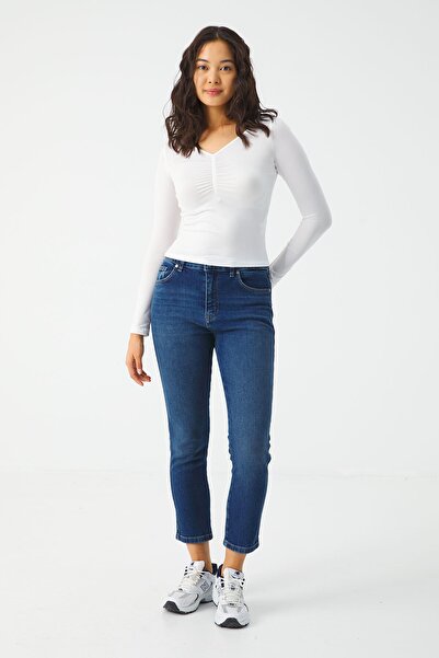 urban focus V-Neck Gathered Body