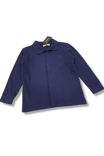 BOBBY JR KİDSWEAR قميص بيكيه مطرز