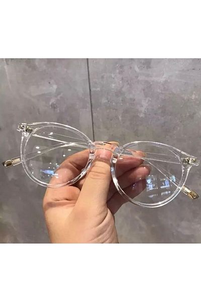 LOOKUP Blue Light Protection Glasses Unisex Transparent Frame Glass Blue Block Screen Protector Optical Compatible