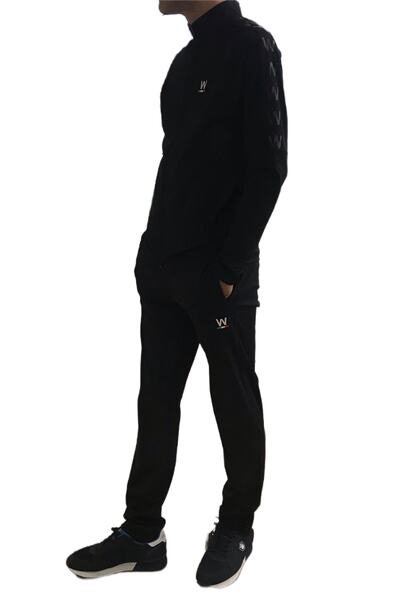 WINNER Dalgıç Eşofman Takımı M8545 Siyah Likralı Fit