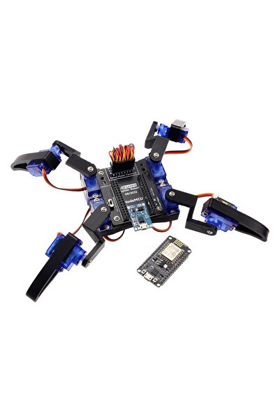 JSumo Esp32 Tabanlı Wifi Örümcek Robot Kiti - Kendin Yap Dıy Demonte