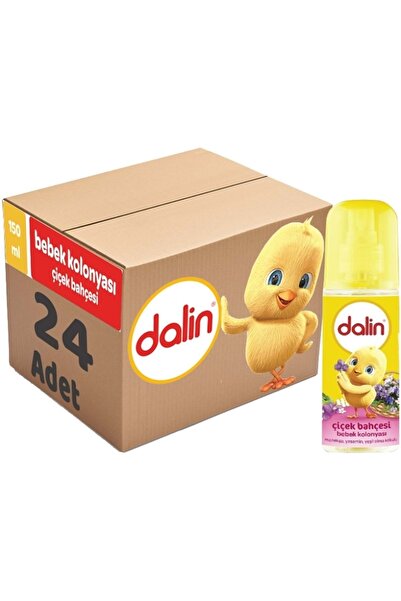 Dalin Bebek Kolonyası 150ml Çiçek Bahçesi (menekşe-yasmin-yeşil Elma Kokulu) (24 Lü Set)