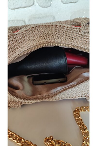 Simay Aksesuar Handmade Women's Hand Knitted Bag