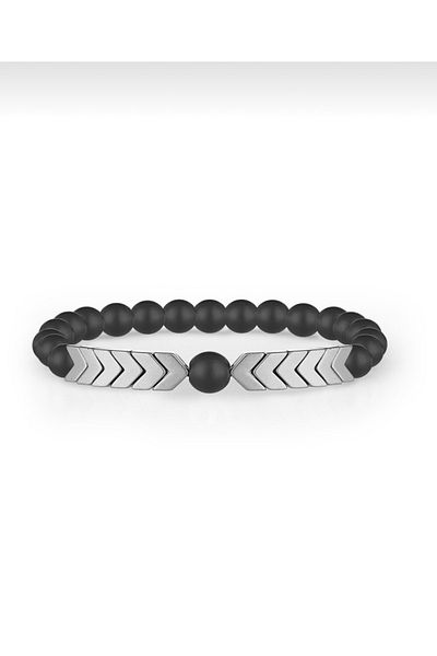wesscollection رقيب نموذج السهم قطع سوار الهيماتيت