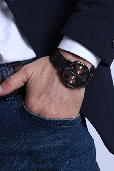 Bhs life Hasır Kordon Erkek Kol Saati