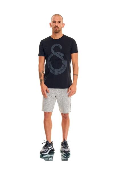 Galatasaray Μπλουζάκι Black Ancestor Signature - Lion Printed, Special Design, Ξύλινο κουτί