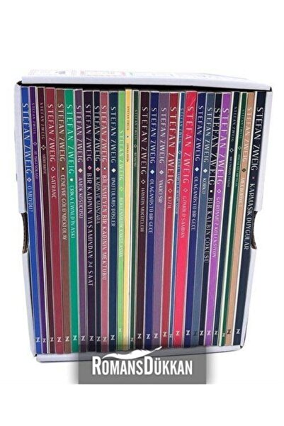 Zeplin Kitap Stefan Zweig Bütün Öyküleri Seti Kutulu (28 Kitap Takım) / Zeplin Kitap / Stefan