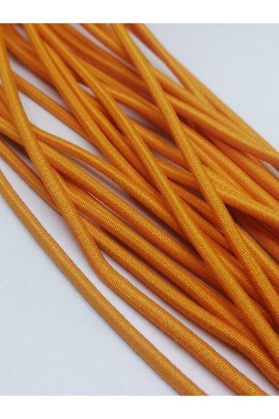 Firebird Takı Aksesuar Ve Kamp Malzemeleri Πορτοκαλί λάστιχο 3 mm 10 μέτρα νήμα