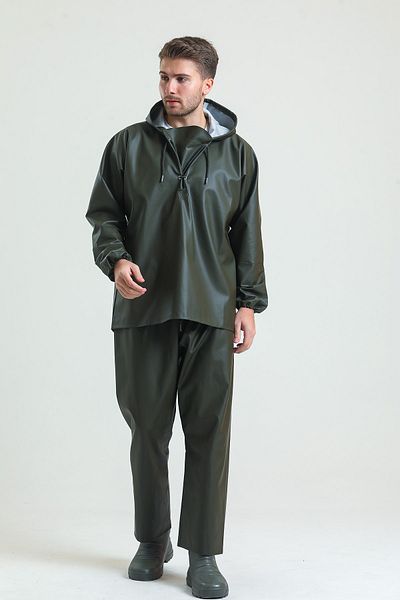T Rain Pelernă de ploaie unisex Fisherman Bottom-Top Set
