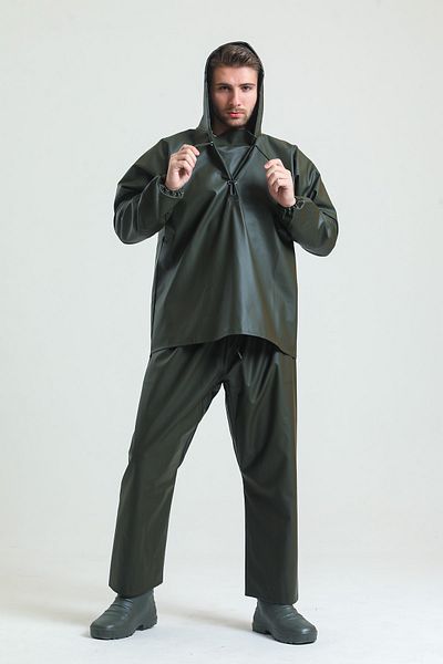 T Rain Pelernă de ploaie unisex Fisherman Bottom-Top Set