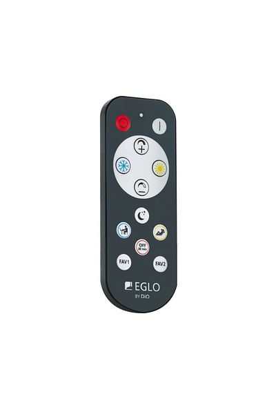 Eglo 900597   Black Aluminum and Steel Led Ceiling Lamp - Ip20 Max: 25.6W Width: Indoor " Pads "