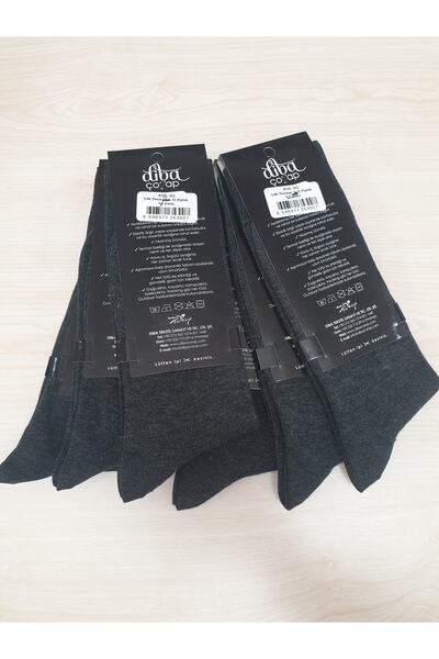 Diba Men's Thermal Socks 6 Pack Seamless 86% Thermal