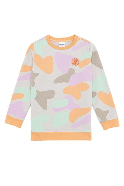 U.S. Polo Assn. Girl's Stone Crew Neck Sweatshirt