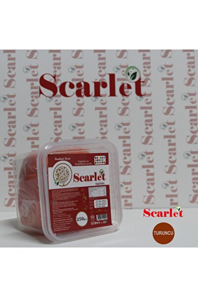 scarlet Şeker Hamuru Turuncu 250g