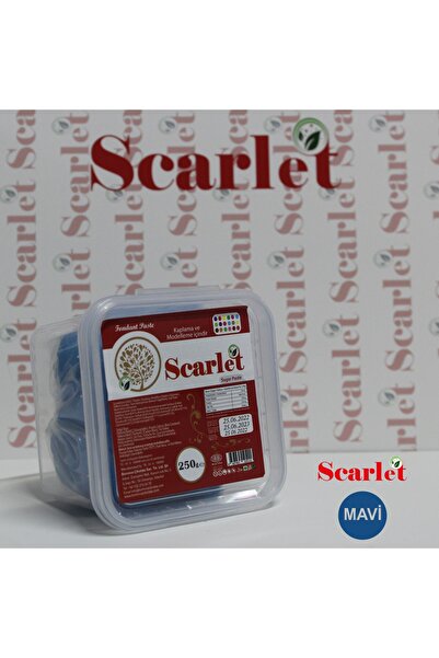 scarlet Şeker Hamuru Mavi 250g
