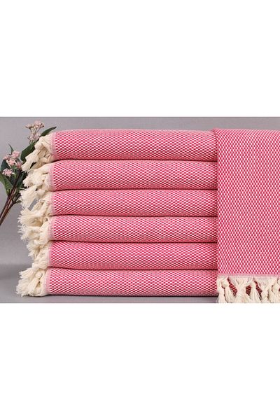 Kayra Export إبريق شاي بيشتيمال فوشيا بيشتيمال مقاس صغير 45 × 100 سم هدية قطنية بيشتيمال