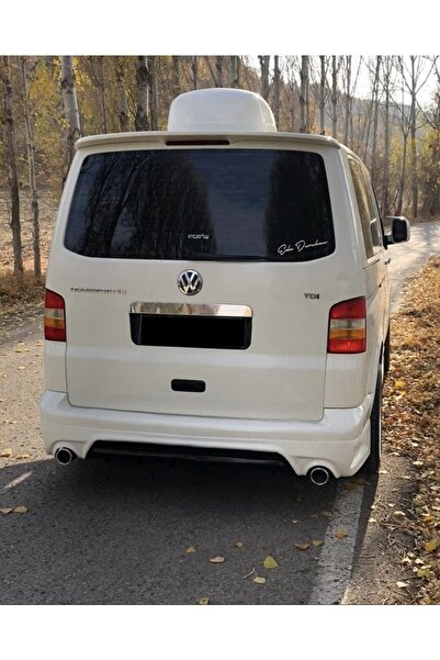 PRİMEAUTOGARAJ Vw Volkswagen Transporter T5 T6 Çift Çıkış Arka Tampon Eki Ast...