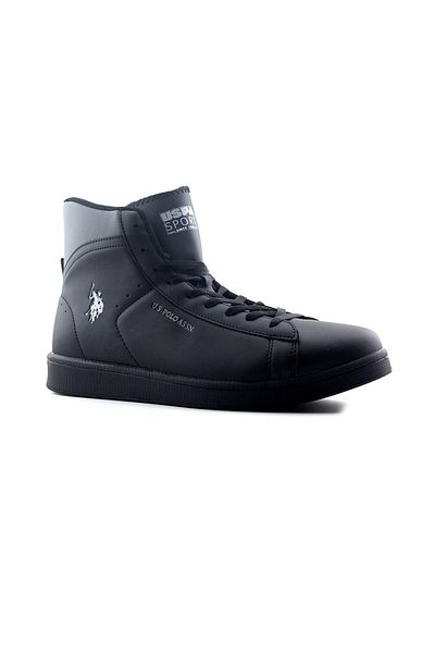 U.S. Polo Assn. Ανδρικά παπούτσια Tibet Hi 2pr Μαύρα Μαύρα