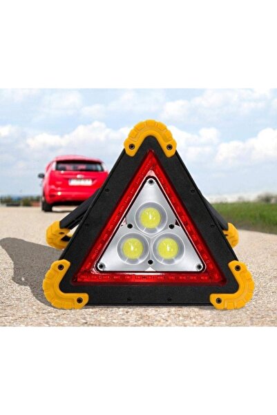 Genel Markalar 2250 Lümen Trafik Ikaz Işığı - Ayarlanabilir Üçgen Led - Bigem Bm610