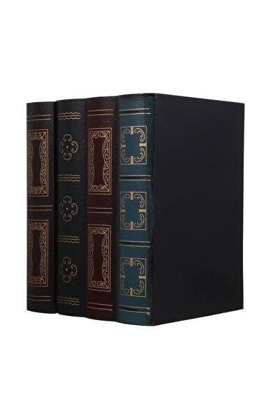 Hataydan Kitap Şeklinde Ahşap Saklama Kutusu