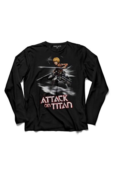 Kendim Seçtim Attack On Titan Attack On Titana Manga Anime 2 Majica sa dugim ...