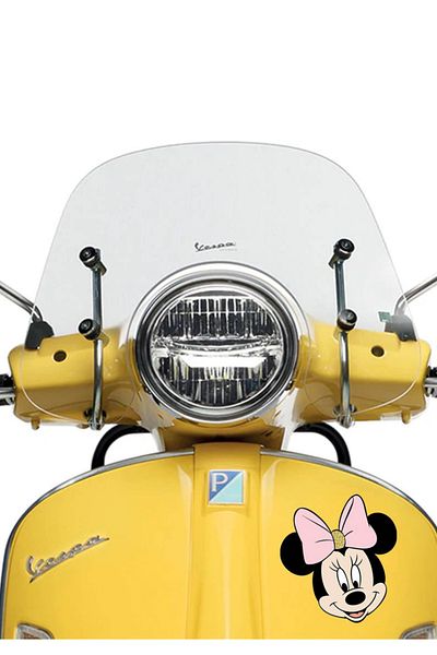 MegaSticker Mini Mause Auto, Motocicletă, Cască, Autocolant Laptop 13x12 Cm