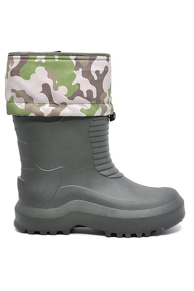 Moda Terlik Twingo Brand Khaki Rubber With Thermal Socks Hunter Fisherman Garden Work Field Waterproof Men's Lightweight Boots