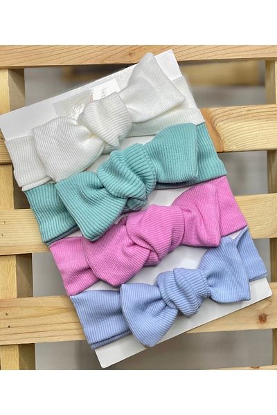 Peri Masalı Baby Girl Bandana Buckle Set