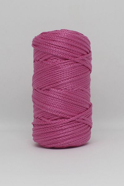 Bolanzoo Polyester Macrame Thread 2 Pieces 100gr Pink 3mm Knitting Thread