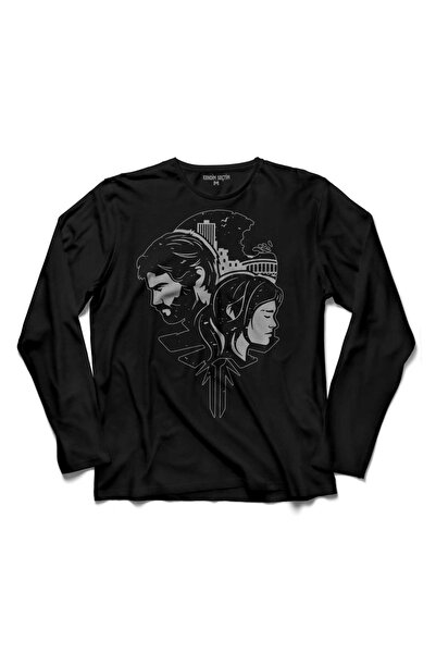 Kendim Seçtim The Last Of Us Joel protiv Elite Logo 3 majica dugih rukava