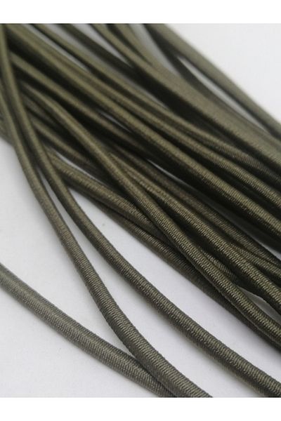 Firebird Takı Aksesuar Ve Kamp Malzemeleri Λαστιχένια κλωστή 3 mm Χακί Πράσινο Χρώμα 10 μέτρα