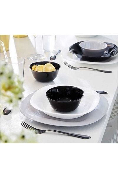 Luminarc Zelie 12 Cm Bowl Set of 6 Black