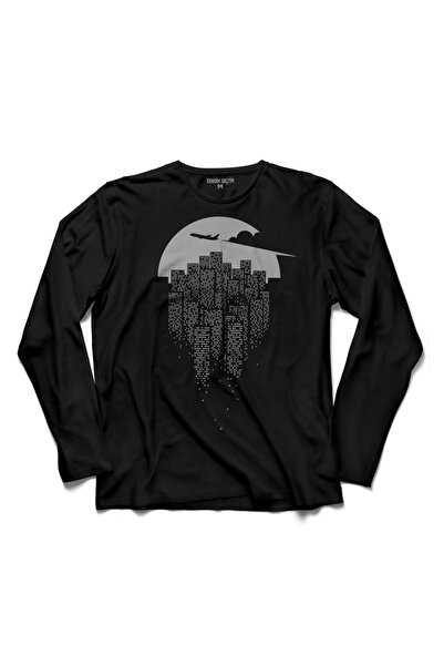 Kendim Seçtim Подорож літаком Попрощайтеся з містом Довгий рукав футболка