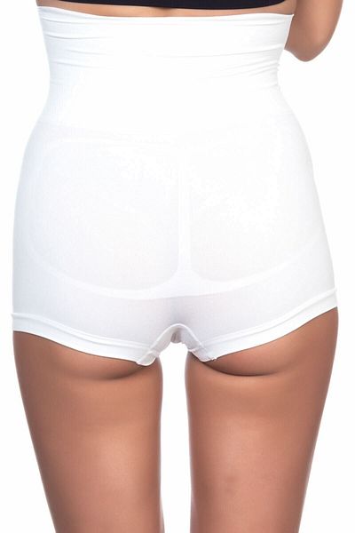 Emay Γυναικεία Shapewear εγκυμοσύνης Double Boxer Κορσές εγκυμοσύνης Λευκό