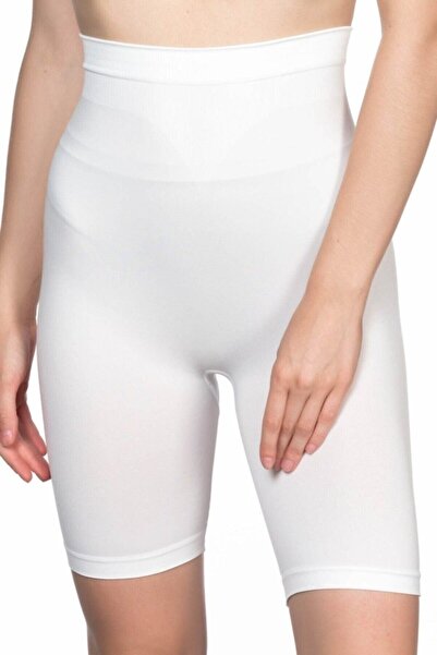 Emay Жіночий бежевий безшовний корсет з довгими штанинами