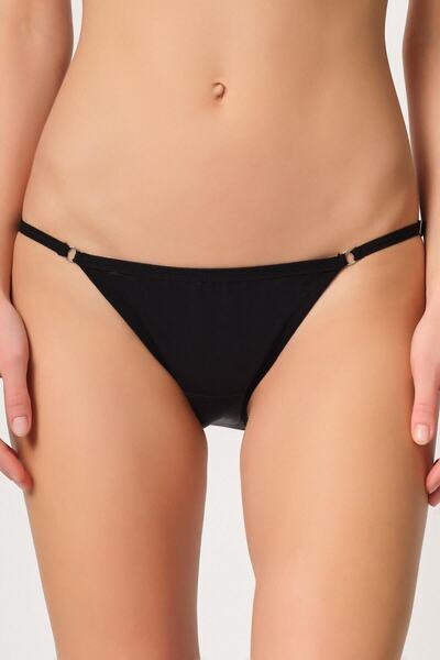 Emay Жіночі білі 2004 Танга Pop Up