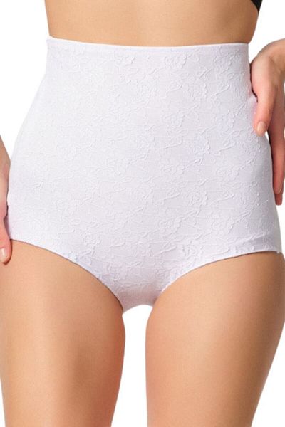 Emay Corset cu model alb pentru femei 2842