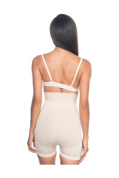 Emay Korse Corset dublu cu talie înaltă pentru femei Emay, cu picioare scurte, 2075