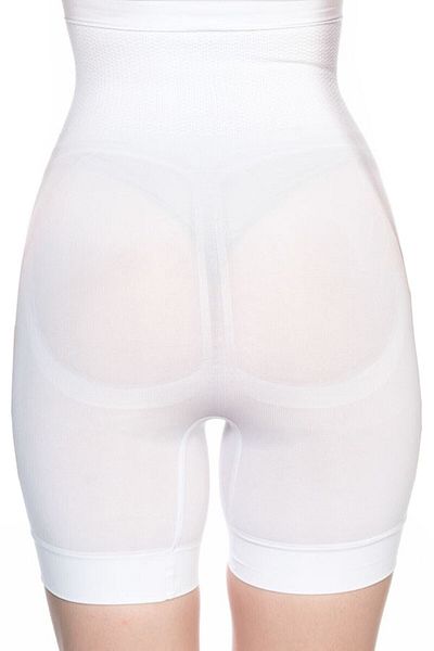 Emay Masaj fără sudură Featured Boxer Corset White 2056