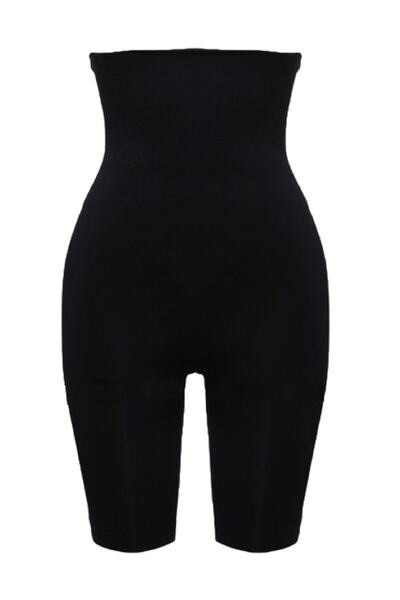 Emay Жіночий чорний довгий штани з подвійним шаром боксерський корсет 2044