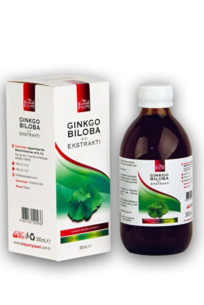 Kayseri Pazarı Unutkanlık Dönemi Için Ginkgo Biloba Sıvı Ekstraktı 300 Ml