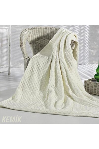 Bella Home Inci Tanesi Tomurcuk Battaniye Çift Kişilik