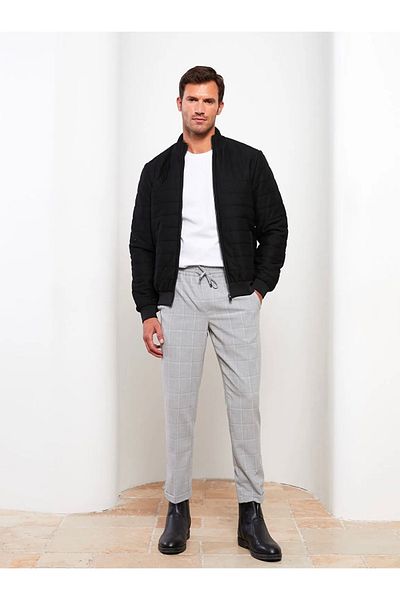 LC Waikiki Cardigan sport pentru bărbați, cu mânecă lungă, cu guler vertical